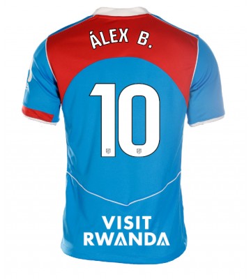 Atletico Madrid Alex Baena #10 Tercera Equipación Mujer 2025-26 Manga Corta